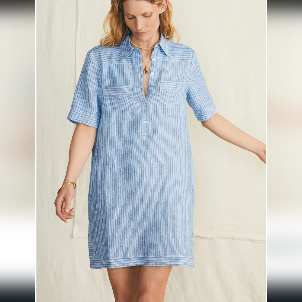 Faherty Rae Polo Shift Dress